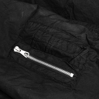 Quilted Bomber Waxed - Black
