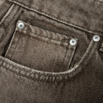 R3 Baggy Denim - Washed Olive
