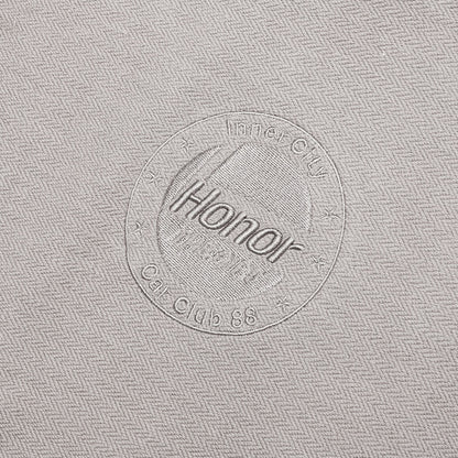 Race Herringbone Hoodie - Stone
