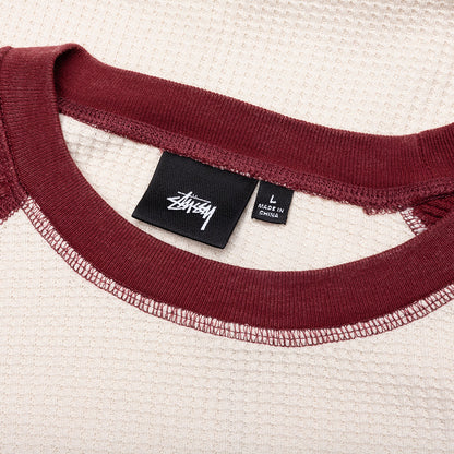 Raglan Thermal 2 Tone - Off White