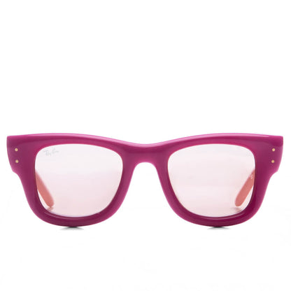 Ray-Ban x A$AP Rocky Wayfarer Puffer - Pink Frame/Rose Gold Mirror Lens