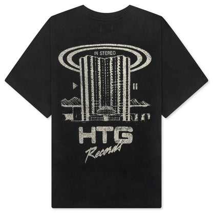 Records Tee - Black