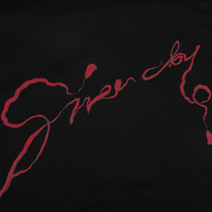 Chandelier and Snake Print T-Shirt - Black