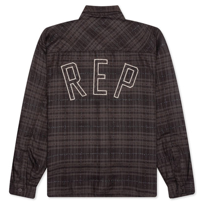 Rep Flannel Shirt - Coffee