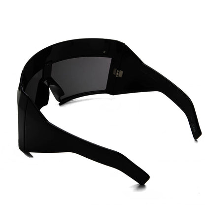 Rev Shiny Sunglasses - Black