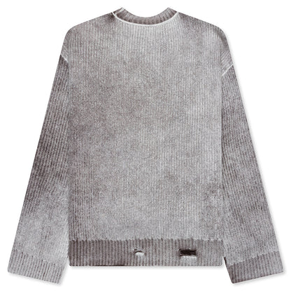 Reversible Fade Out Knit - Nero