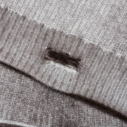 Reversible Fade Out Knit - Nero