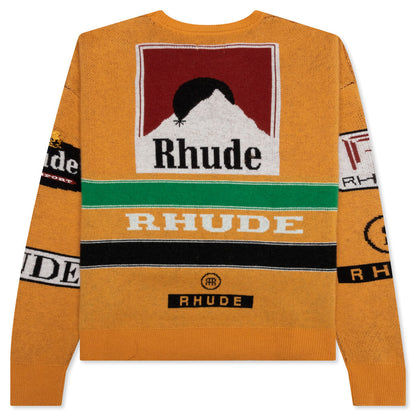 Ayrton Knit Crewneck - Mustard