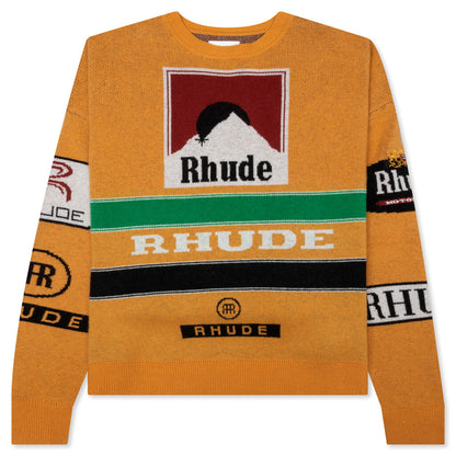 Ayrton Knit Crewneck - Mustard
