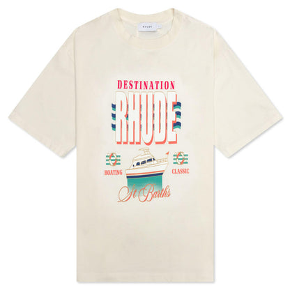 Destination Tee - Vintage White