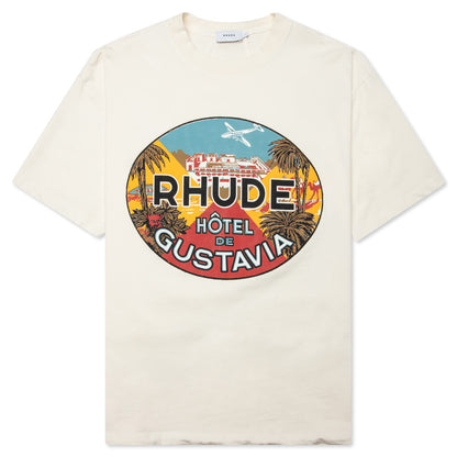 Hotel De Gustavia Tee - Vintage White