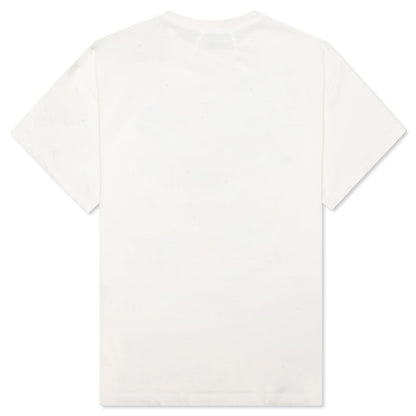 Leopard Tee - White