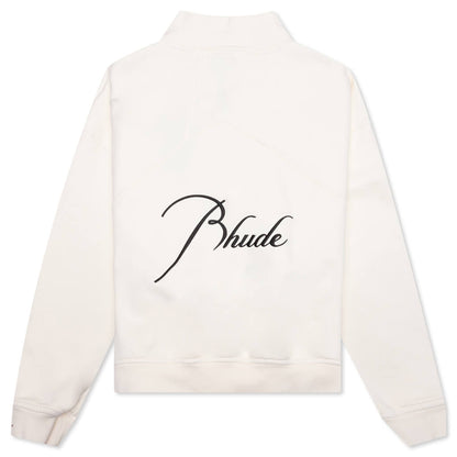 Quarter Zip - Vintage White