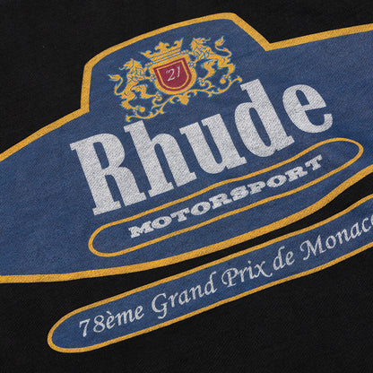 Racing Crest Hoodie - Black