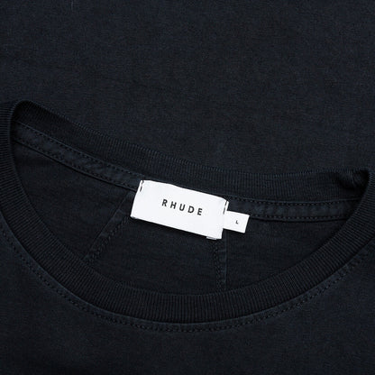Racing Crest Tee - Vintage Black