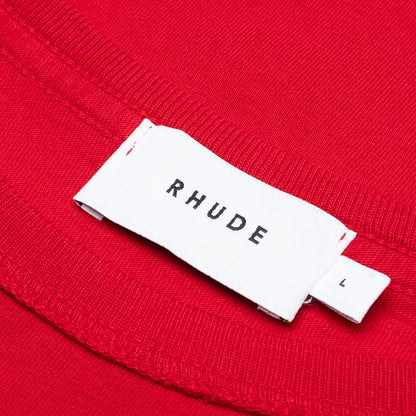 Reverse Tee - Cherry Red