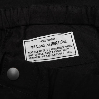 Ripstop Parachute Trousers - Black