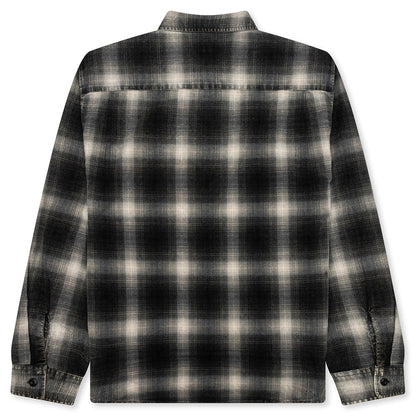 Rocco Plaid Shirt - Grey