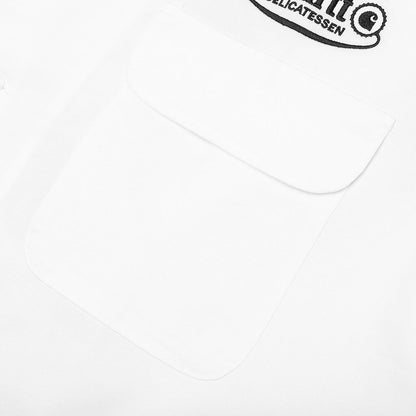 S/S Deli Shirt - White/Black