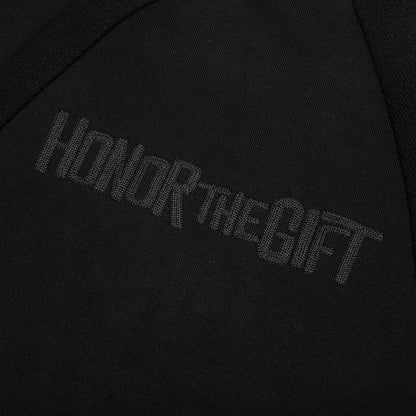 S/S Panel Terry Jumper - Black