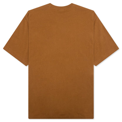 STA Houndstooth College Relaxed Fit Tee - Brown