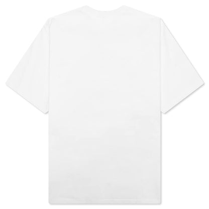 STA Houndstooth College Relaxed Fit Tee - White