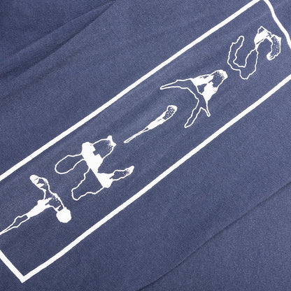 Saint M6 x Babylon Bleed L/S Tee - Navy