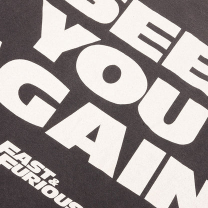 Saint M6 x Fast & Furious 7 See You Again S/S Tee - Black