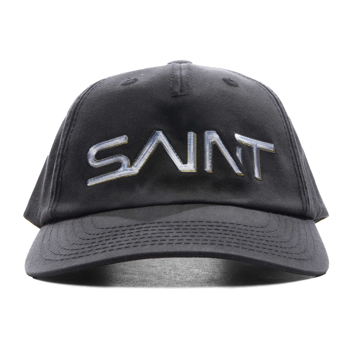 Saint M6 x Sorayama Logo Font Cap - Black