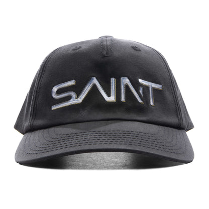 Saint M6 x Sorayama Logo Font Cap - Black