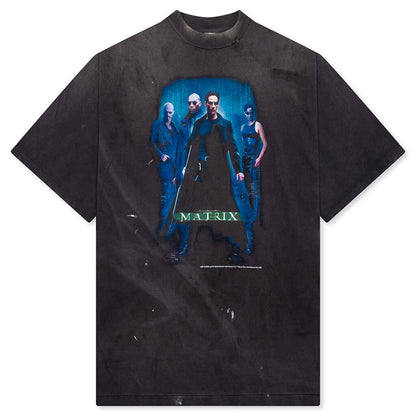 Saint M6 x The Matrix Green Logo S/S Tee - Black