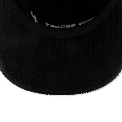 Corduroy Cap - Black