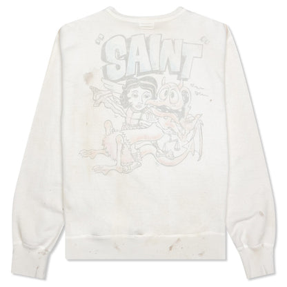Crewneck Sweatshirt - White