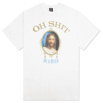 Oh Shit S/S Tee - White