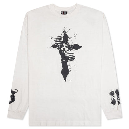SM L/S T-Shirt - White