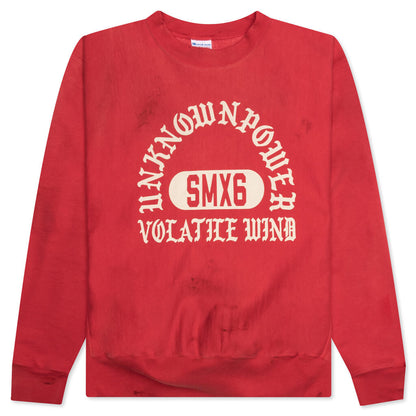 Unknown Power Crewneck - Red