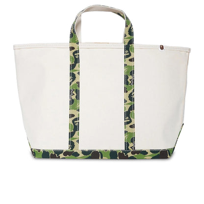 Saint Michael x A Bathing Ape Large Tote Bag - White/Camo