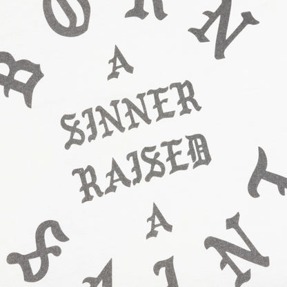 Saint Michael x Born x Raised Clown L/S Tee - White