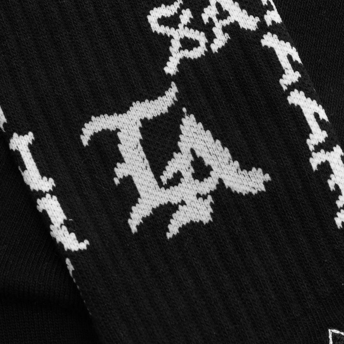 Saint Michael x Born x Raised Saint Sinner Socks - Black