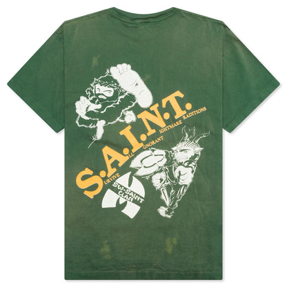 Saint Michael x Sean Wotherspoon Clan S/S Tee - Green