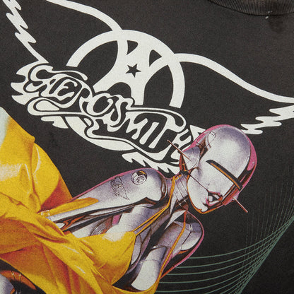 Saint M6 x Aerosmith S/S T-Shirt - Black