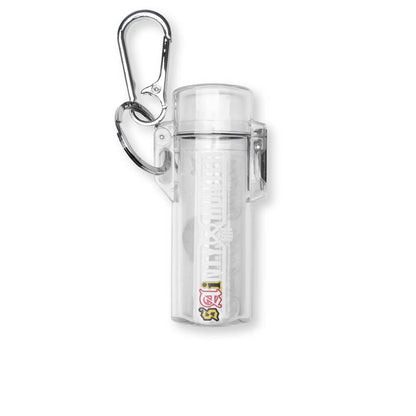 Saint M6 x Bounty Hunter Mask Mic Lighter Case - Clear