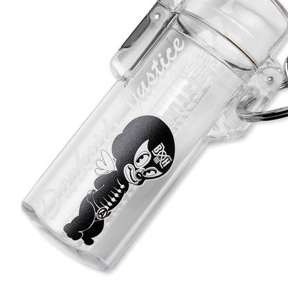 Saint M6 x Bounty Hunter Mask Mic Lighter Case - Clear