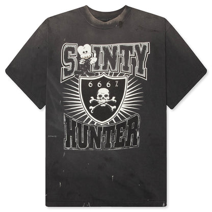 Saint M6 x Bounty Hunter Sainty Hunter S/S T-Shirt - Black