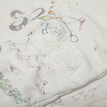 Saint M6 x COCO Double Face Hoodie - White