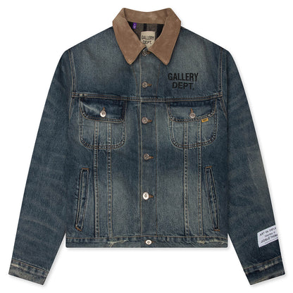 Santa Fe Trucker Jacket - Washed Indigo