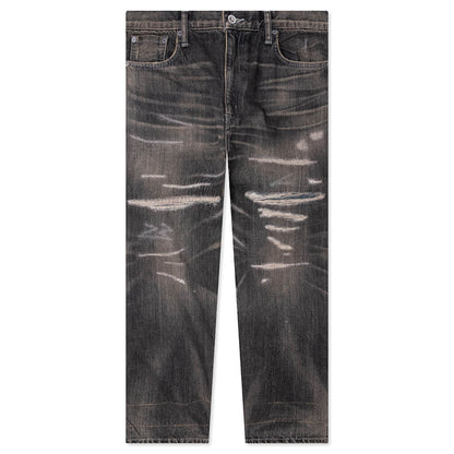 Savage Denim DP Basic Pants - Black