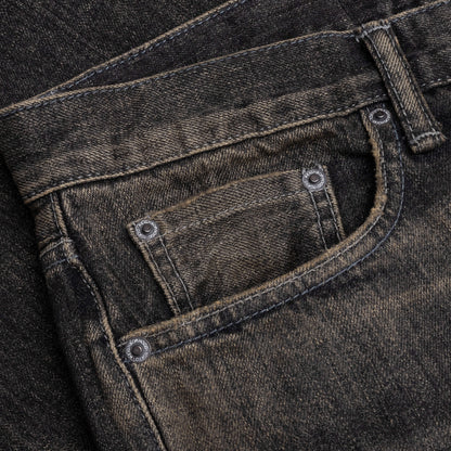 Savage Denim DP Wide Pants - Black