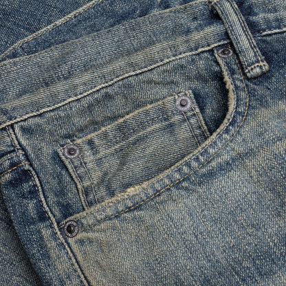 Savage Denim DP Wide Pants - Indigo