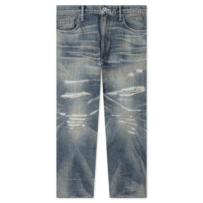 Savage Denim DP Wide Pants - Indigo